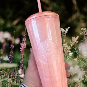 Pink Starbucks Tumbler
